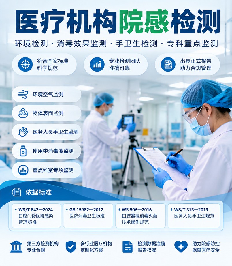 医疗机构院感检测与口腔门诊院感监测